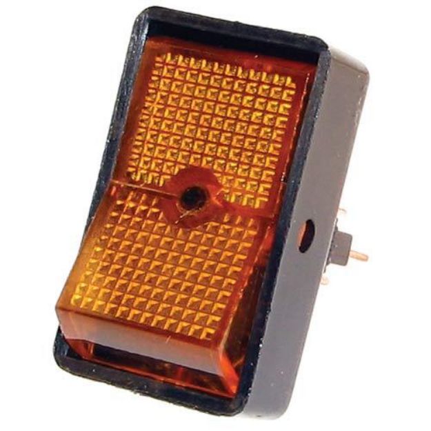 Picture of Illuminated Rocker Switch | Red | 19.5mm